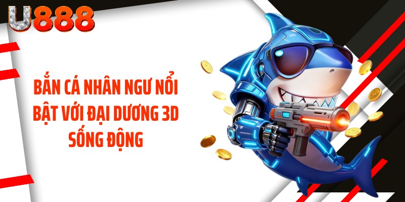 Bắn cá Nhân Ngư nổi bật với đại dương 3D sống động