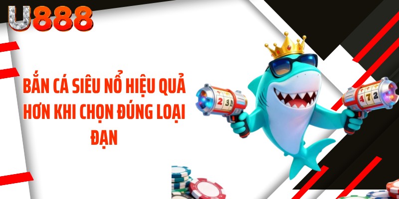 Bắn cá siêu nổ hiệu quả hơn khi chọn đúng loại đạn