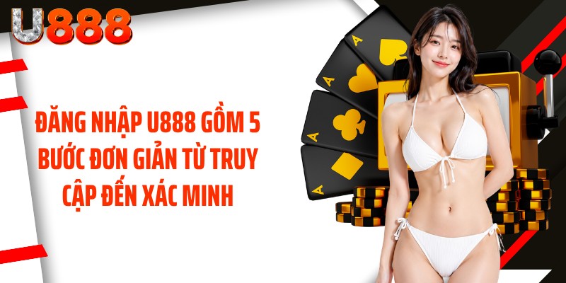 Đăng nhập U888 gồm 5 bước đơn giản từ truy cập đến xác minh