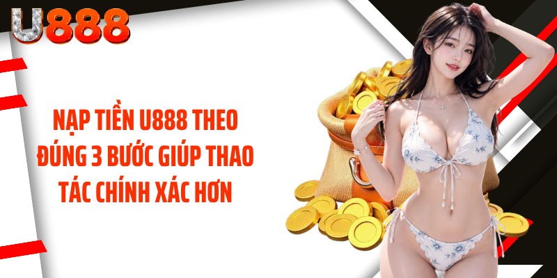 Nạp tiền U888 theo đúng 3 bước giúp thao tác chính xác hơn