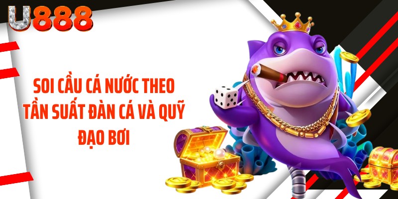 Soi cầu cá nước theo tần suất đàn cá và quỹ đạo bơi